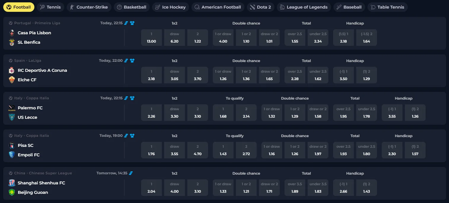 sports betting felix casino